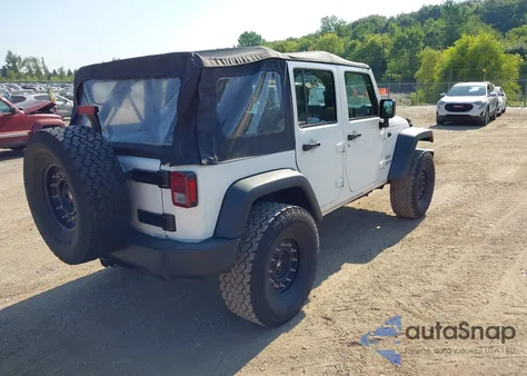 2017 Jeep Wrangler Unlimited Sport из США, поврежденный, VIN 1C4BJWDG6HL617963